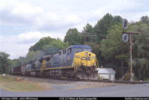 CSX 512 West at EE Craigsville